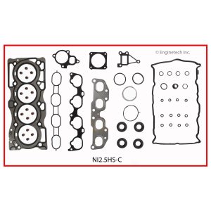 Enginetech NI2.5HS-CWB Gasket Set - Head