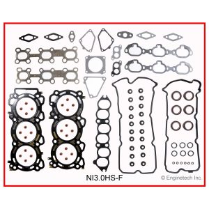 Enginetech NI3.0HS-F Gasket Set - Head