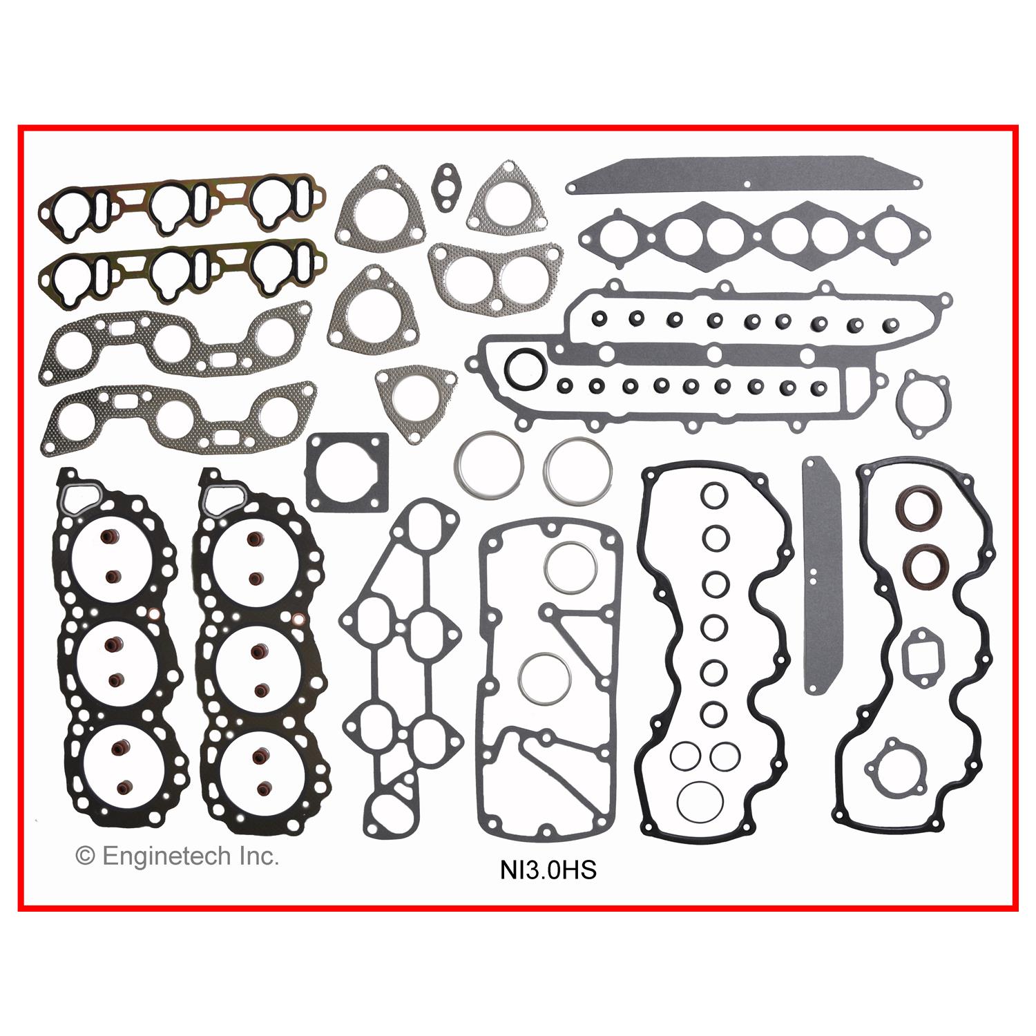Enginetech NI3.0HS-WB Gasket Set - Head