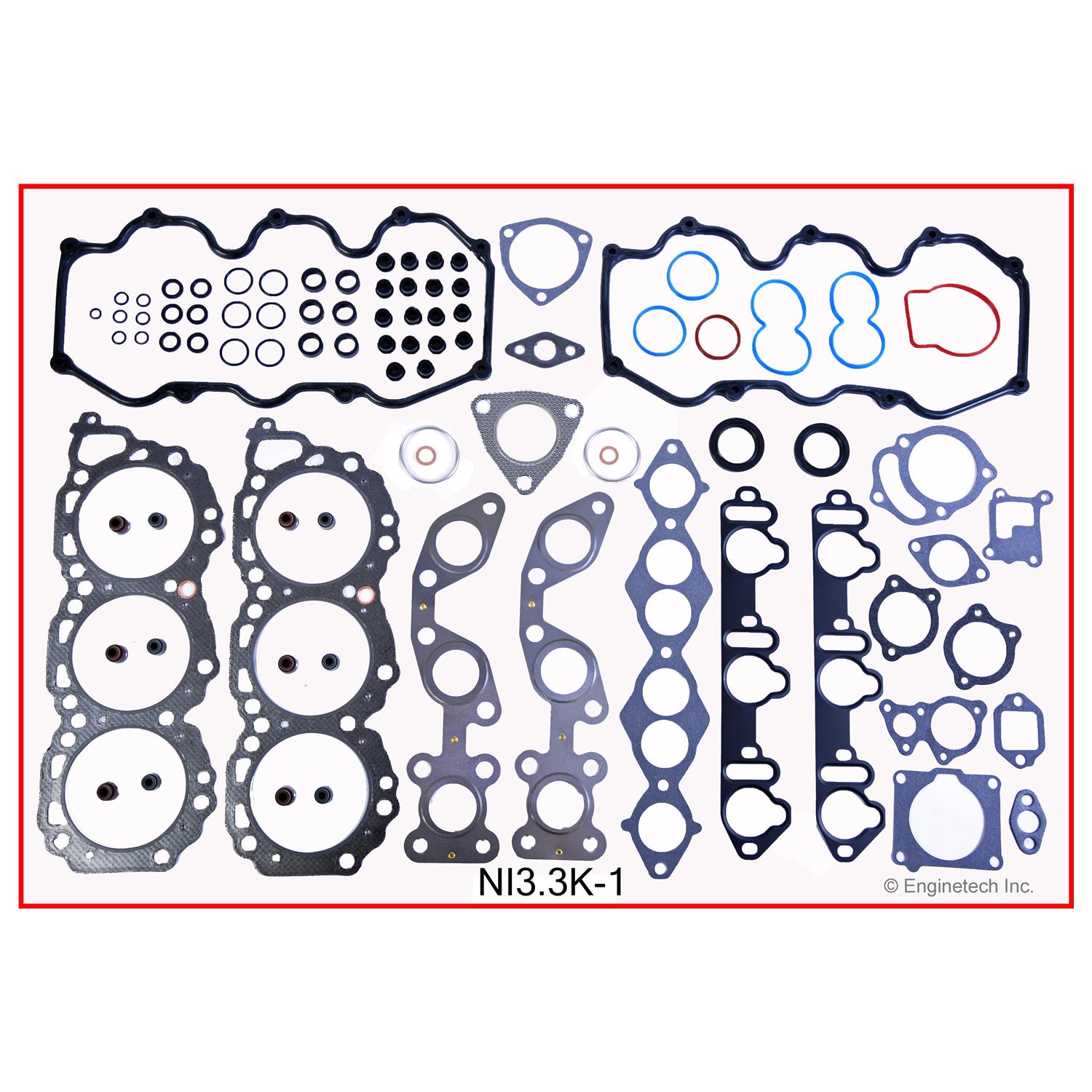 Enginetech NI3.3HS-A Gasket Set - Head