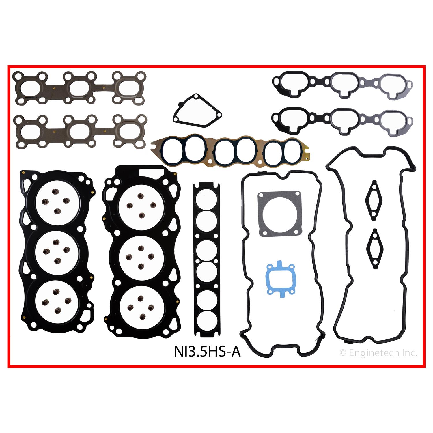 Enginetech NI3.5HS-A Gasket Set - Head