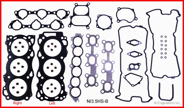 Enginetech NI3.5HS-B Gasket Set - Head