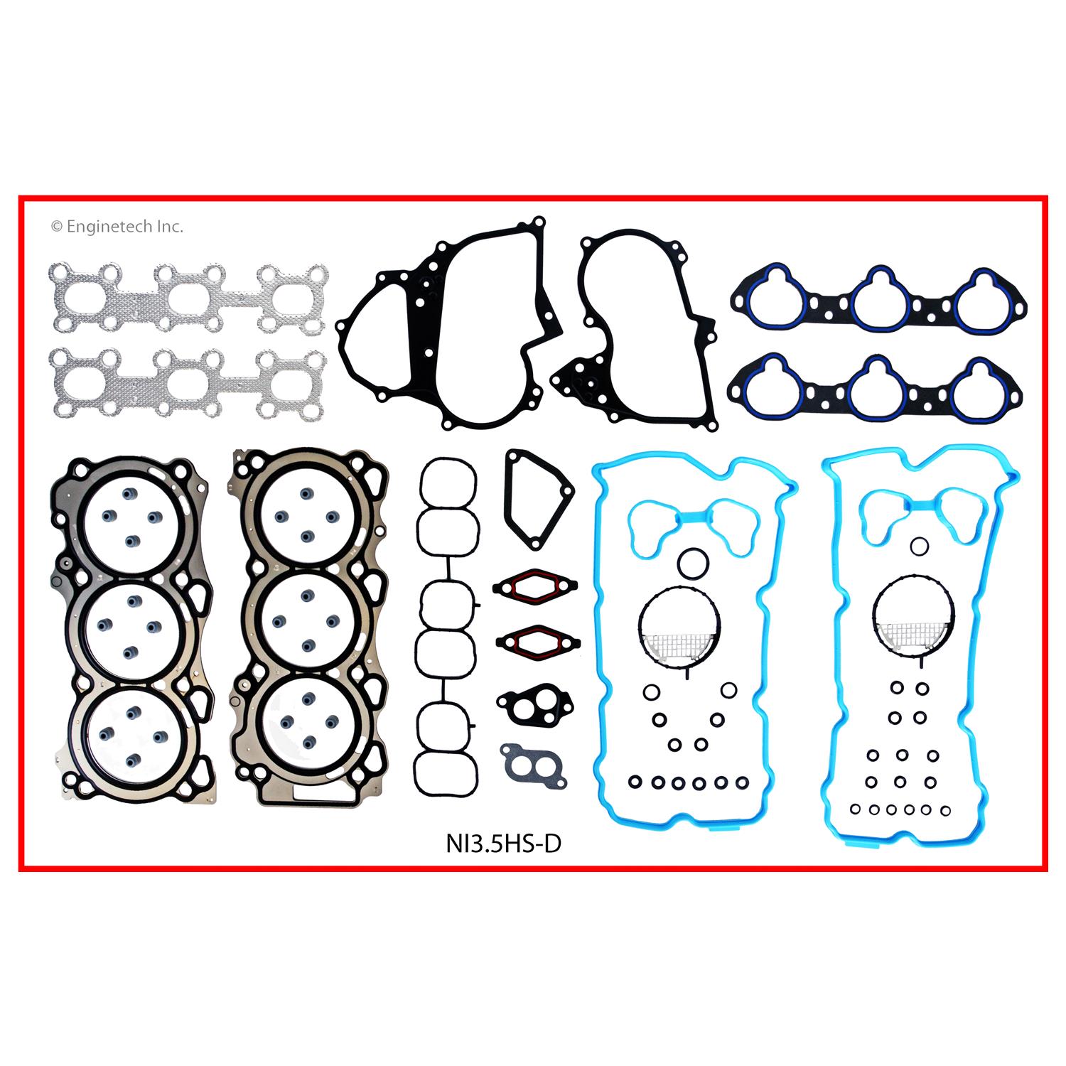 Enginetech NI3.5HS-D Gasket Set - Head