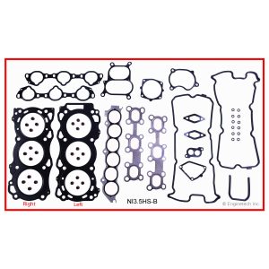 Enginetech NI3.5K-1 Gasket Set - Full