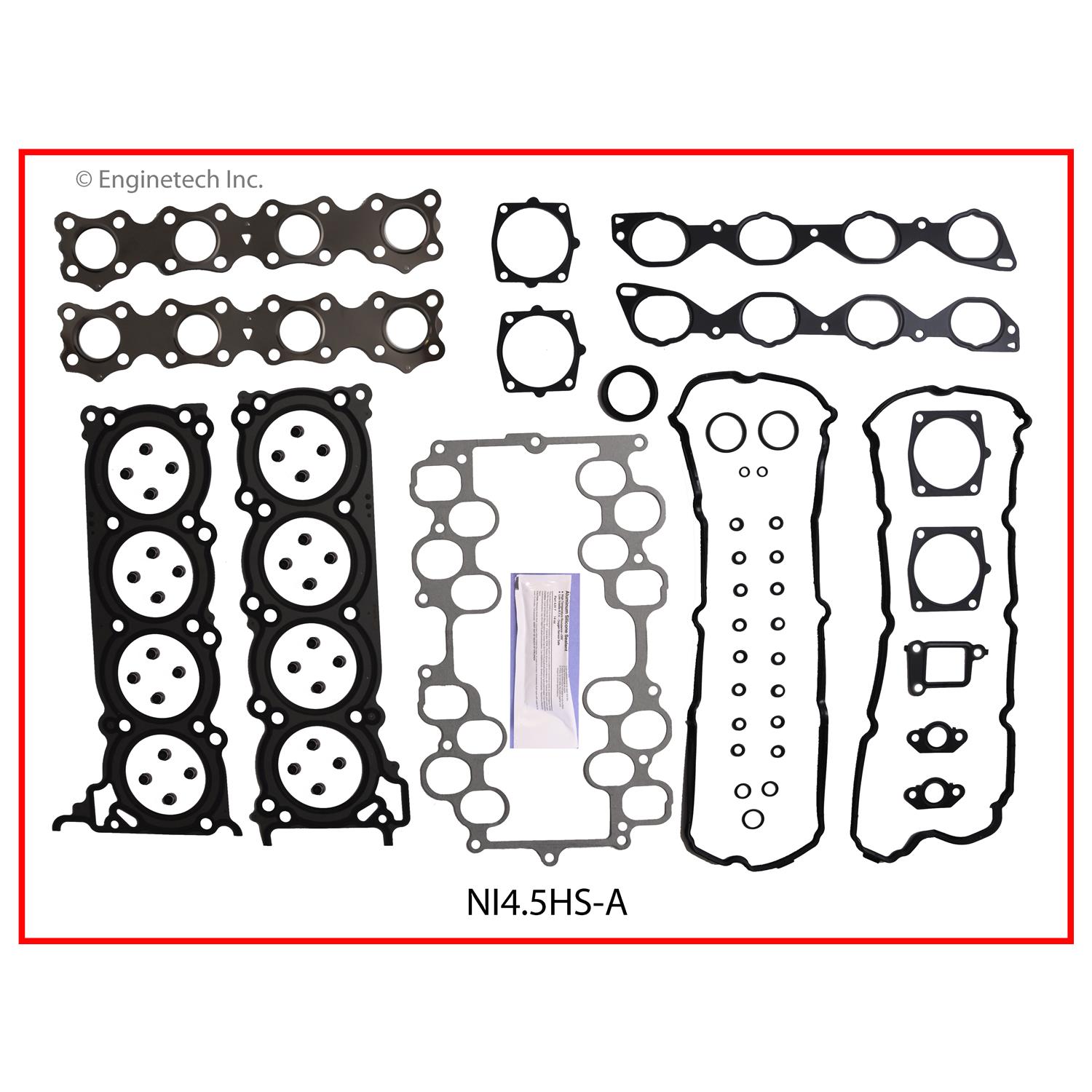 Enginetech NI4.5HS-A Gasket Set - Head