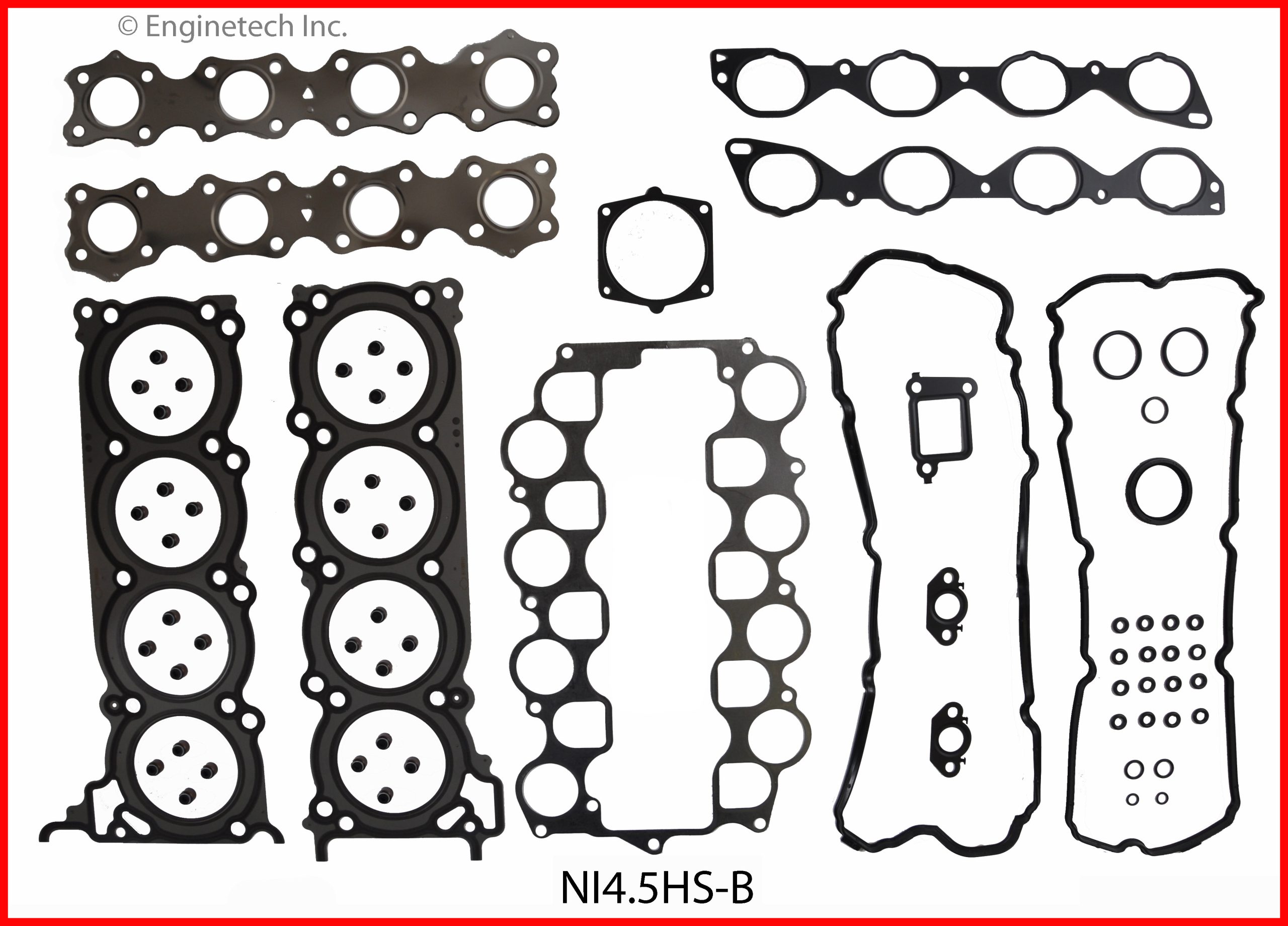 Enginetech NI4.5HS-B Gasket Set - Head