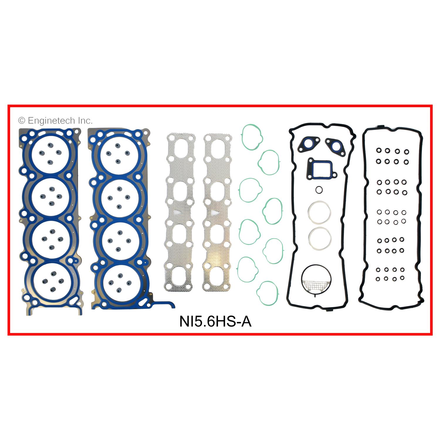 Enginetech NI5.6K-1 Gasket Set - Full