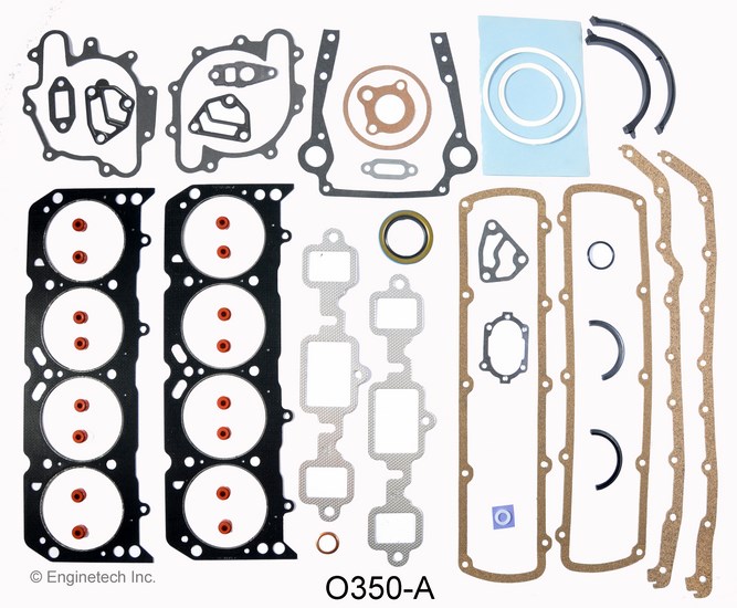 Enginetech O350-A Gasket Set - Full