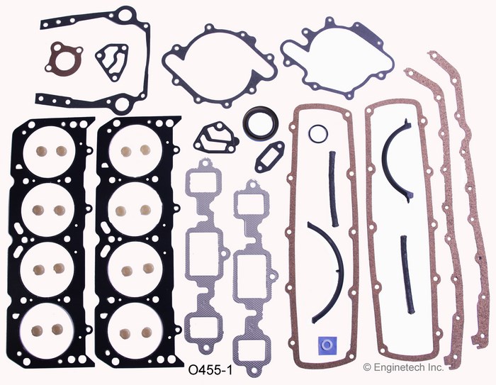 Enginetech O455-1 Gasket Set - Full
