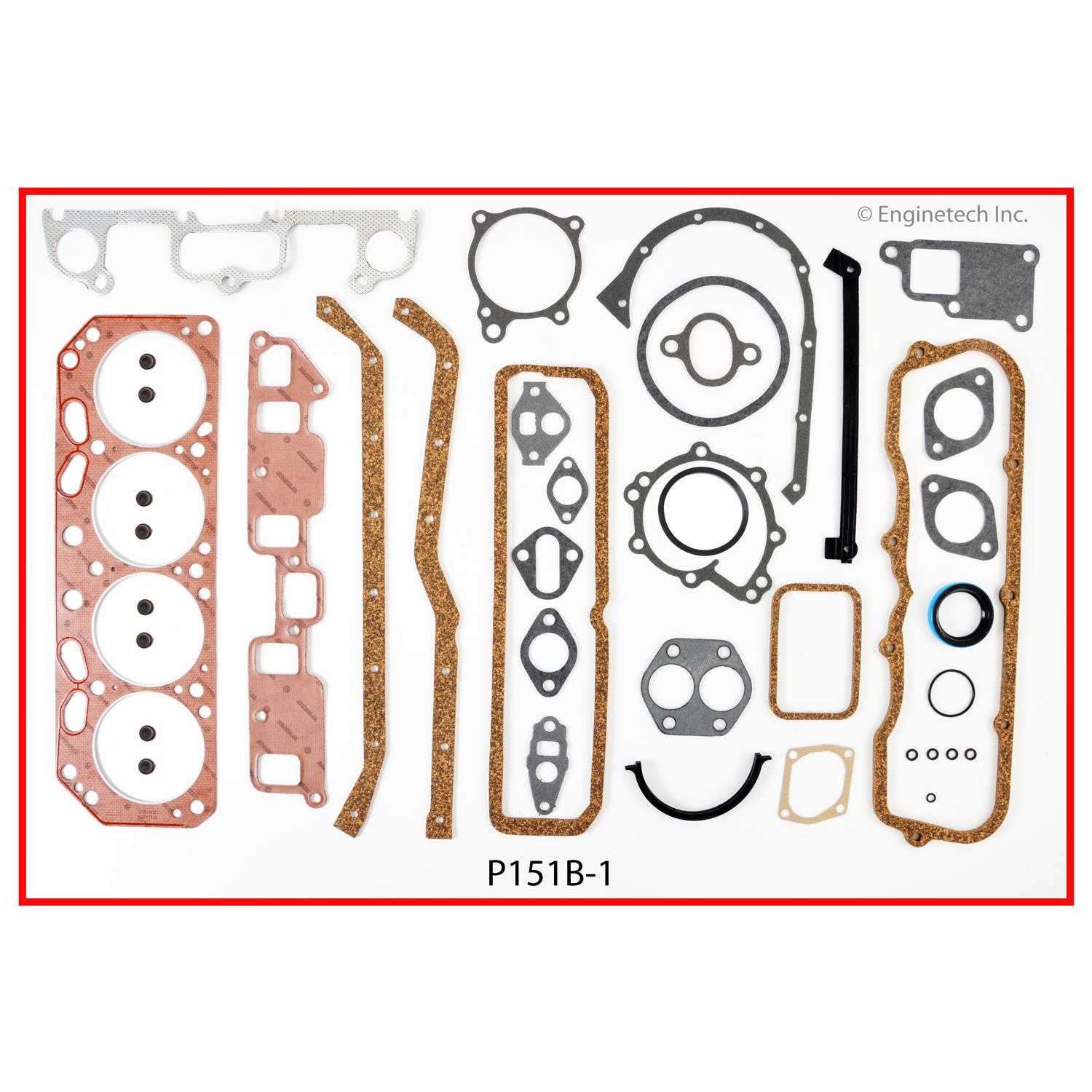 Enginetech P151B-1 Gasket Set - Full