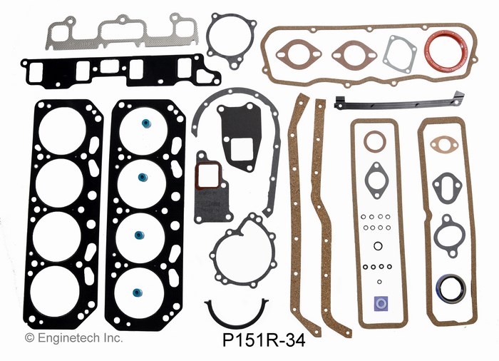 Enginetech P151R-34 Gasket Set - Full