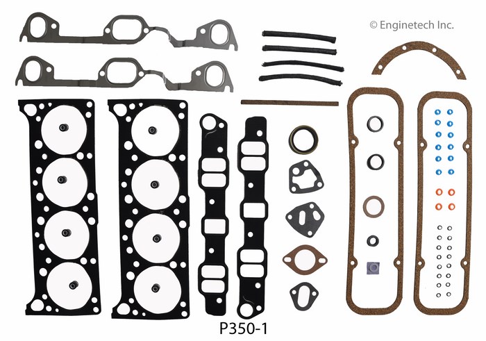 Enginetech P350-1 Gasket Set - Full