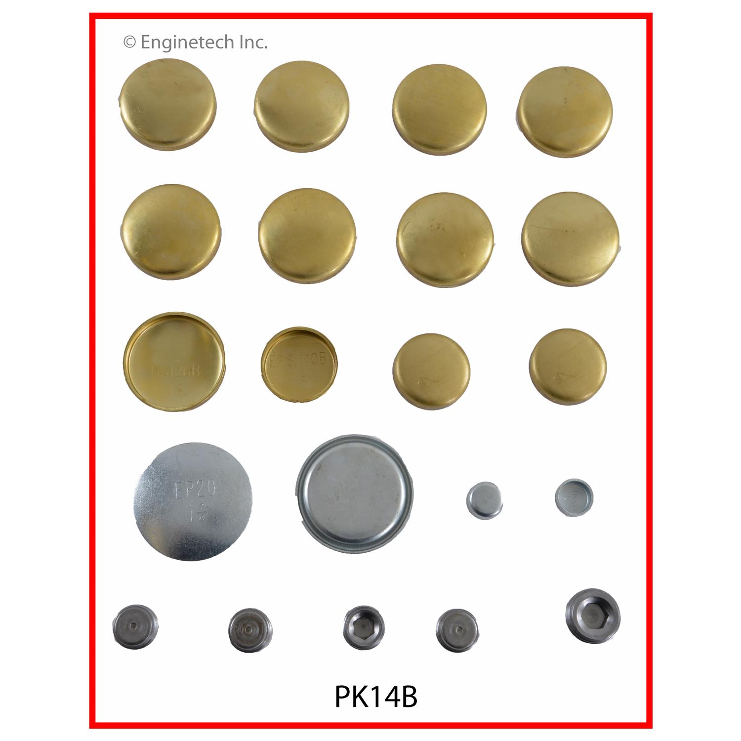 Enginetech PK14B Expansion Plug Kit