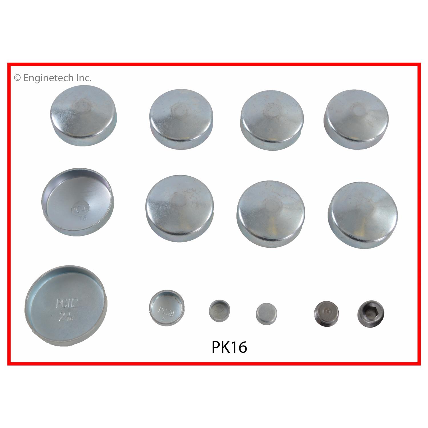 Enginetech PK16 Expansion Plug Kit