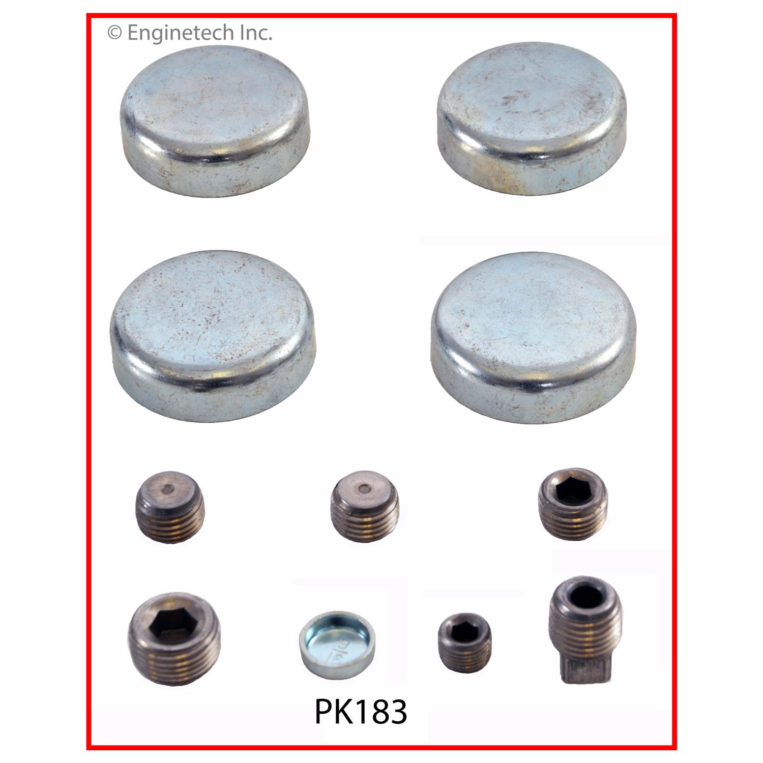 Enginetech PK183 Expansion Plug Kit