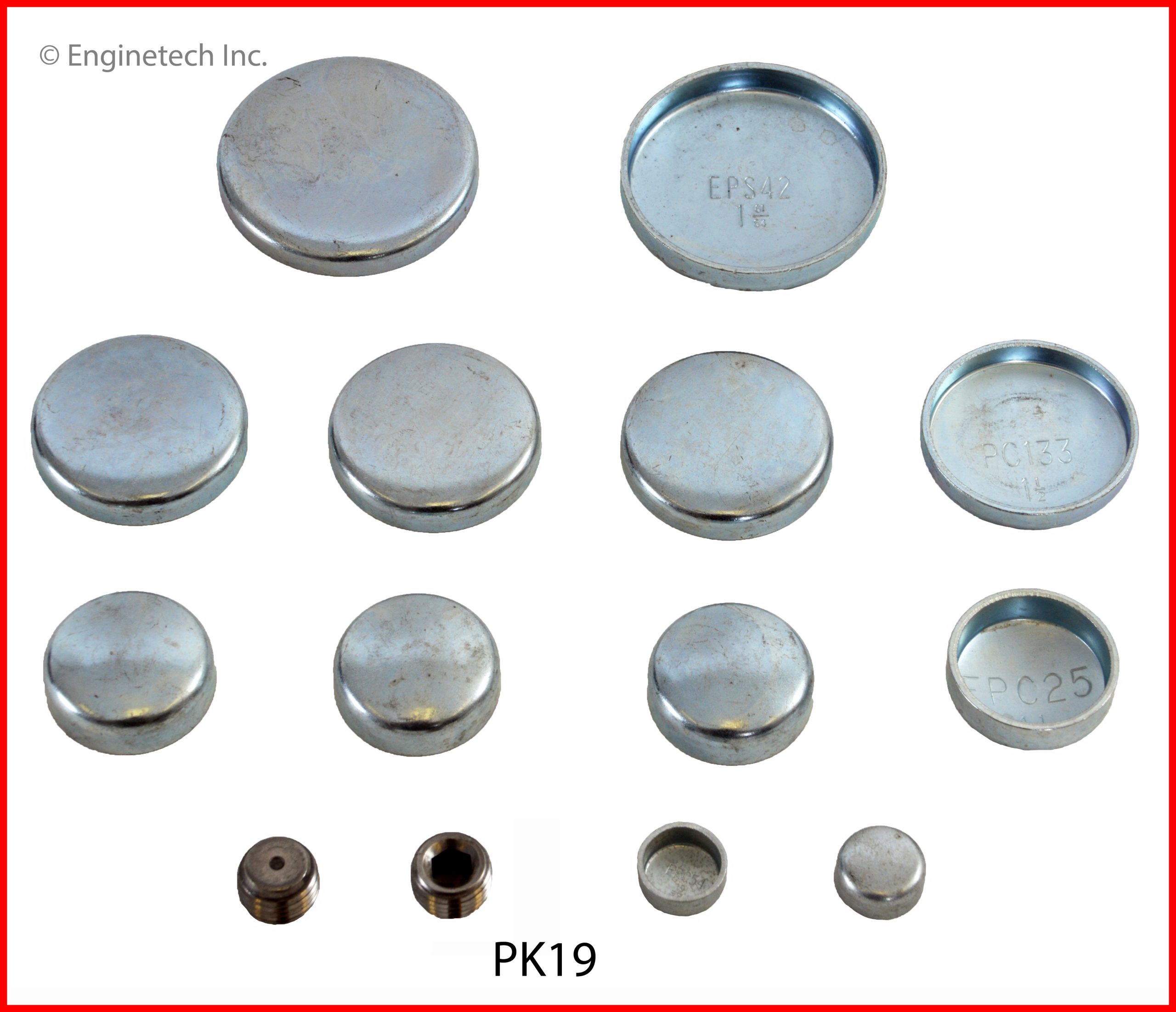 Enginetech PK19 Expansion Plug Kit