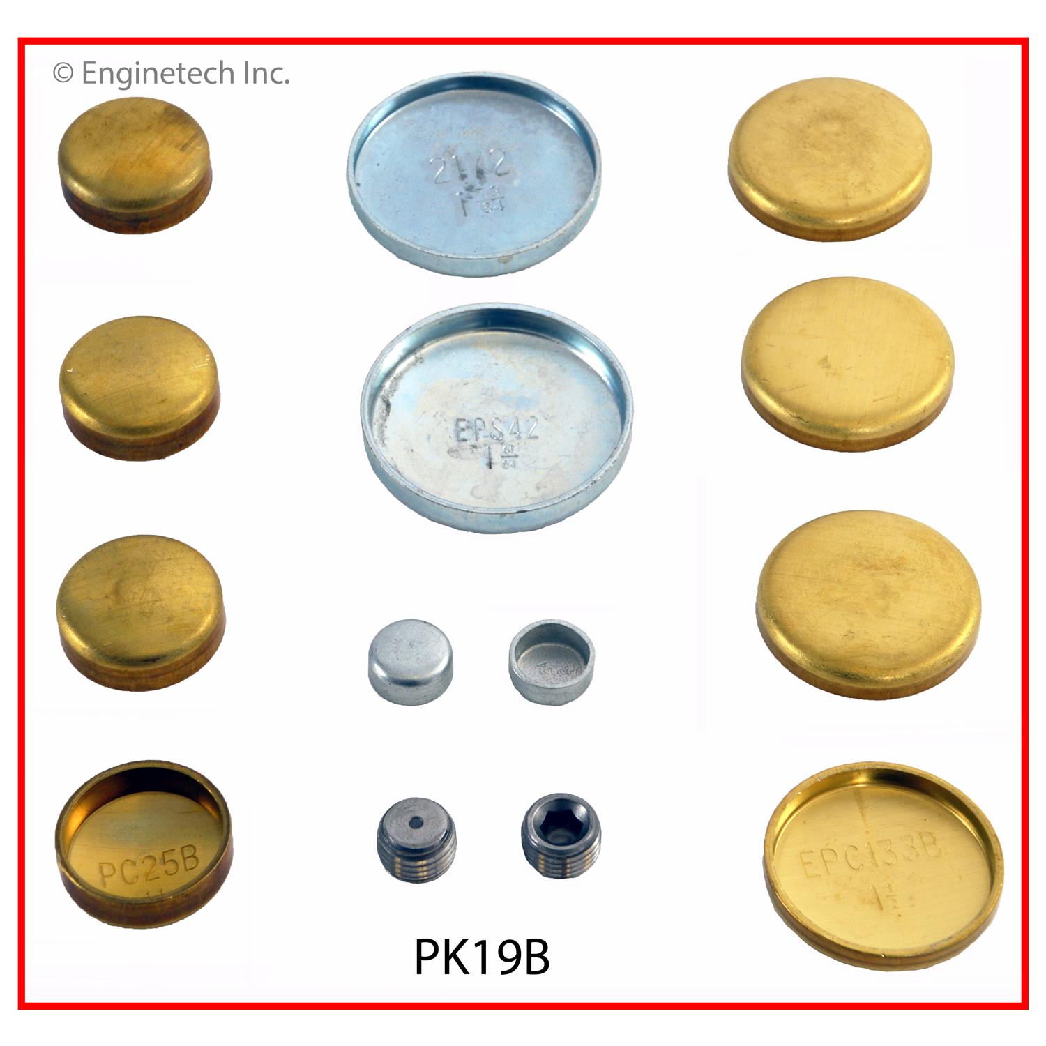 Enginetech PK19B Expansion Plug Kit