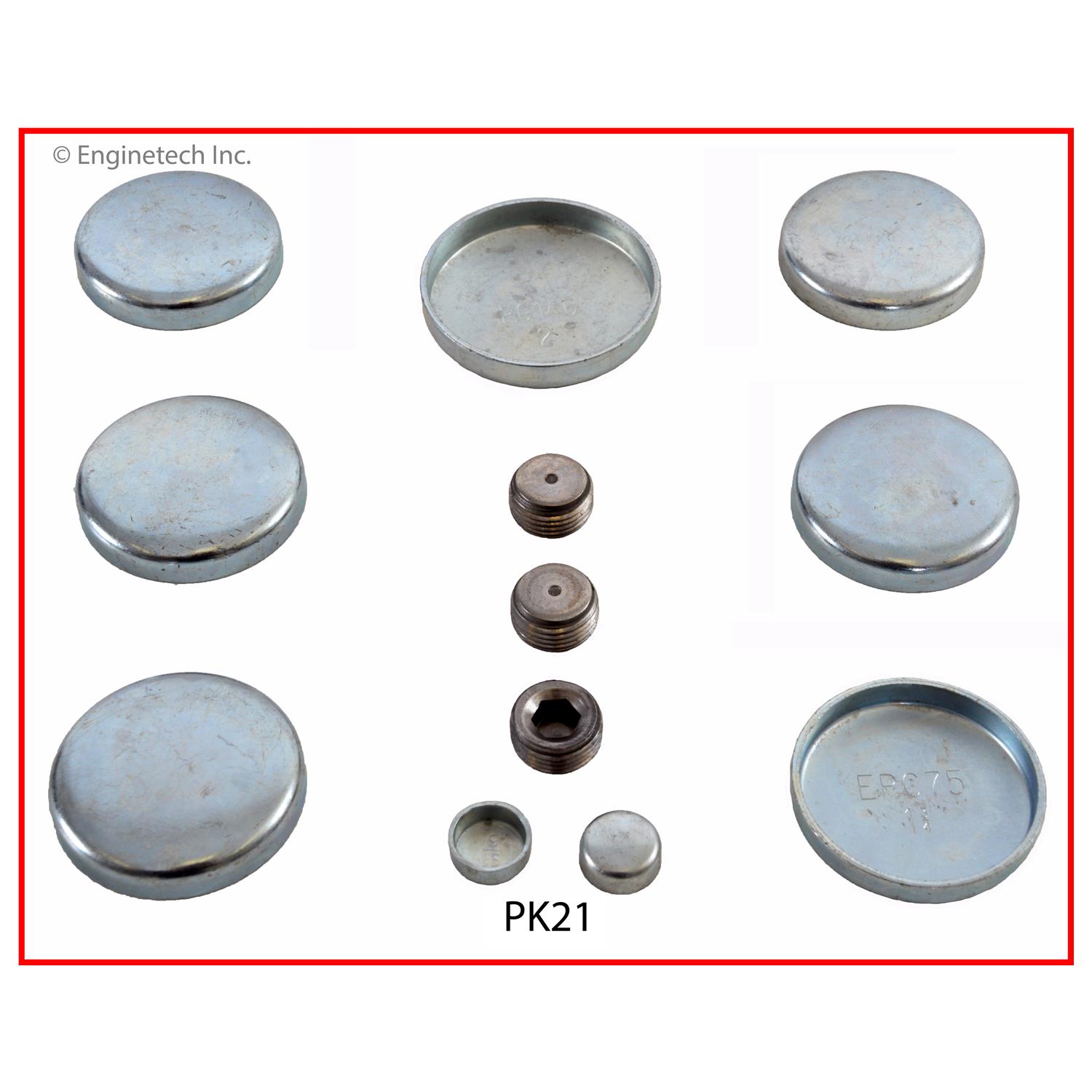 Enginetech PK21 Expansion Plug Kit