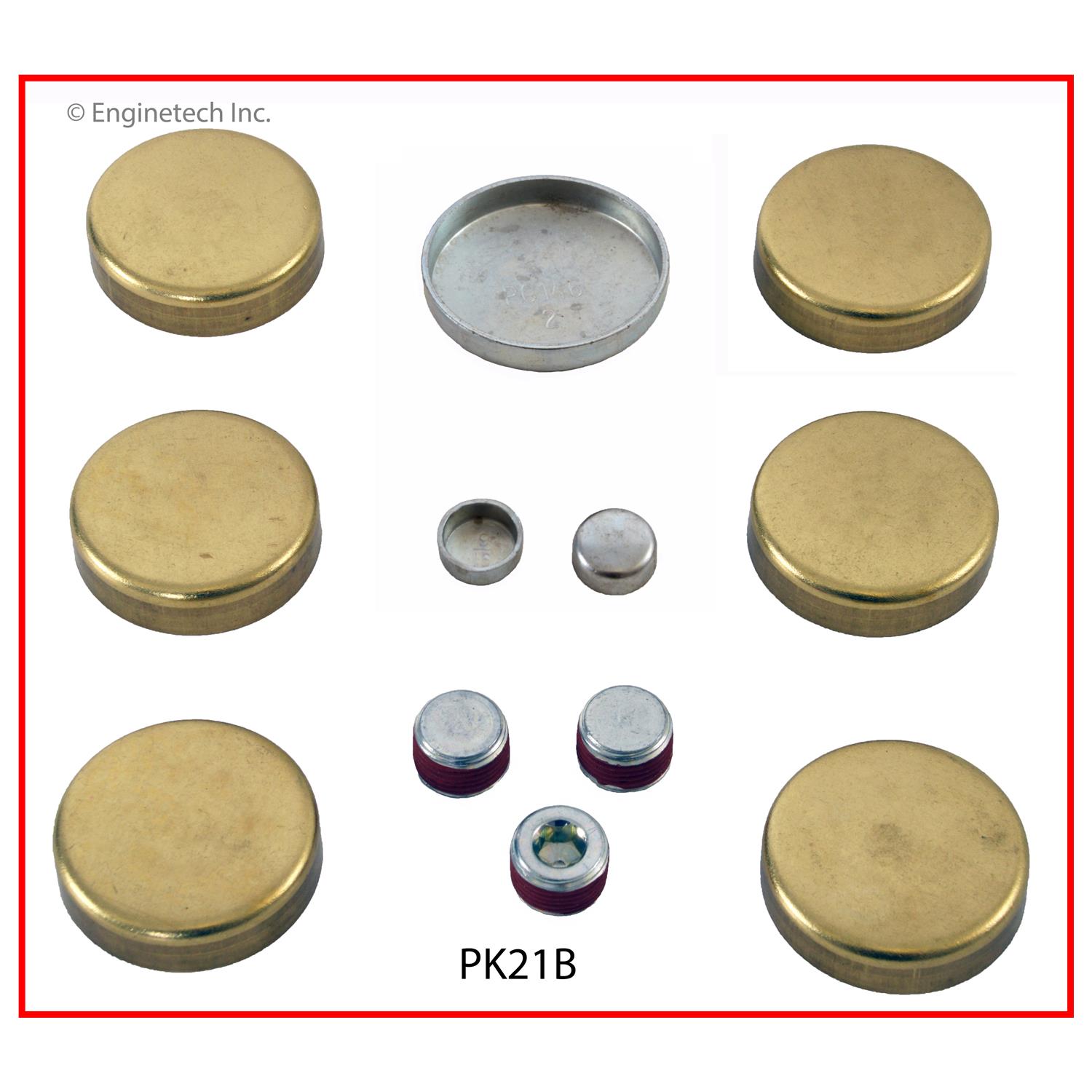 Enginetech PK21B Expansion Plug Kit