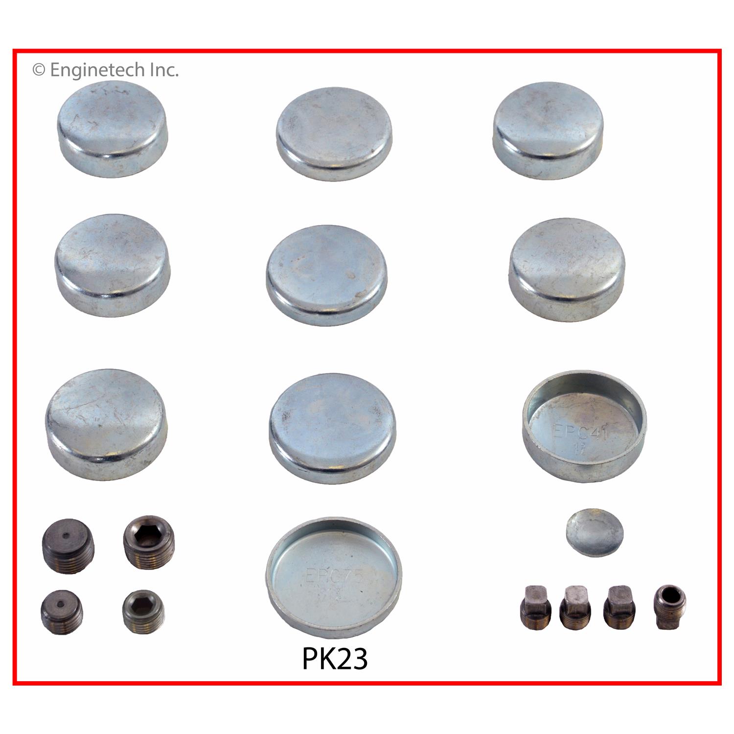 Enginetech PK23 Expansion Plug Kit