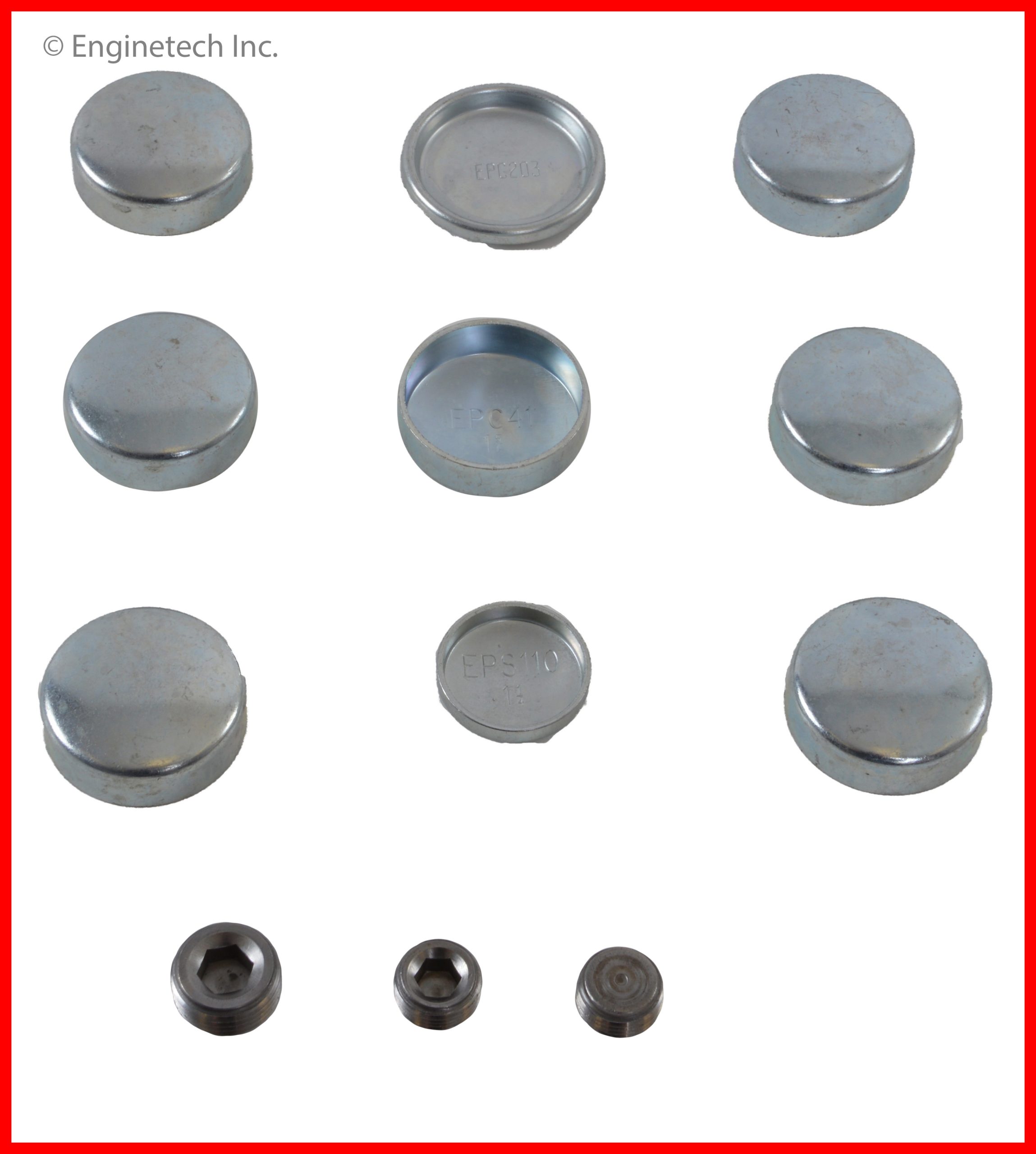 Enginetech PK258 Expansion Plug Kit