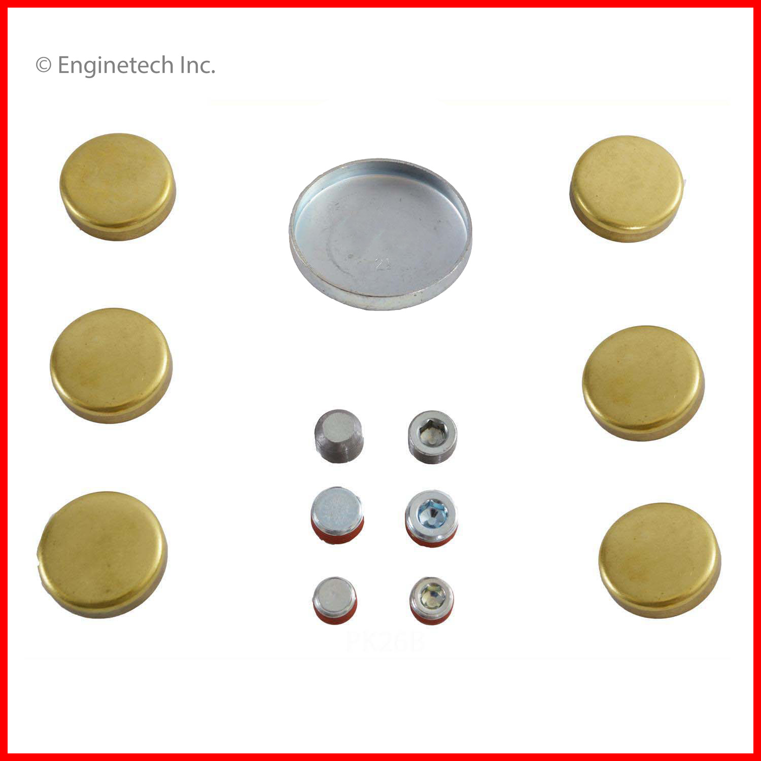 Enginetech PK26B Expansion Plug Kit