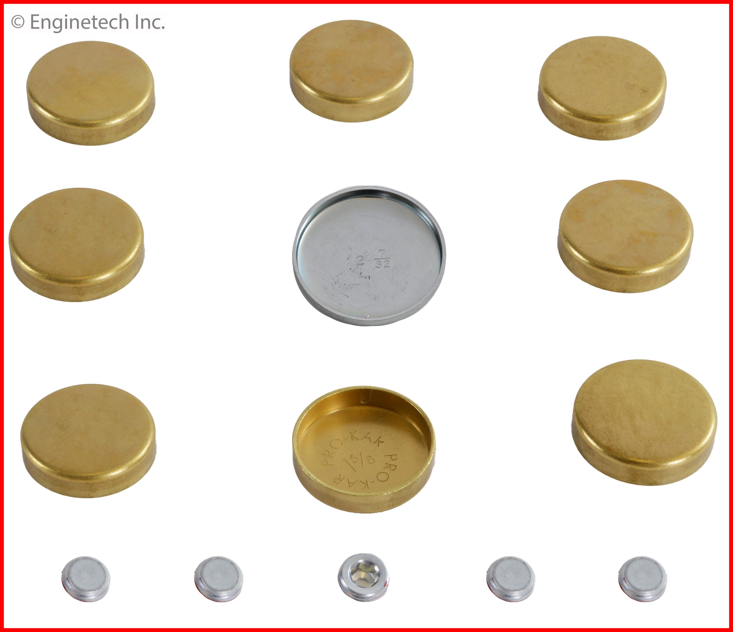 Enginetech PK2B Expansion Plug Kit