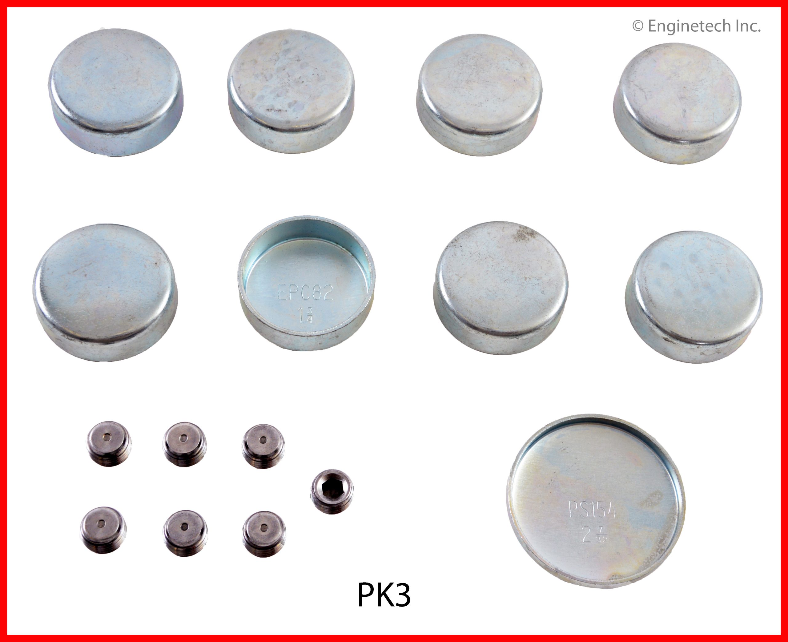 Enginetech PK3 Expansion Plug Kit