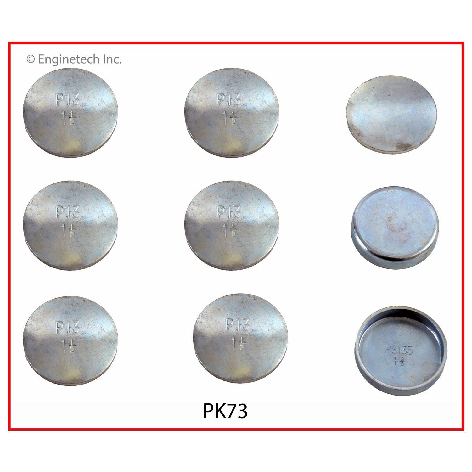 Enginetech PK73 Expansion Plug Kit