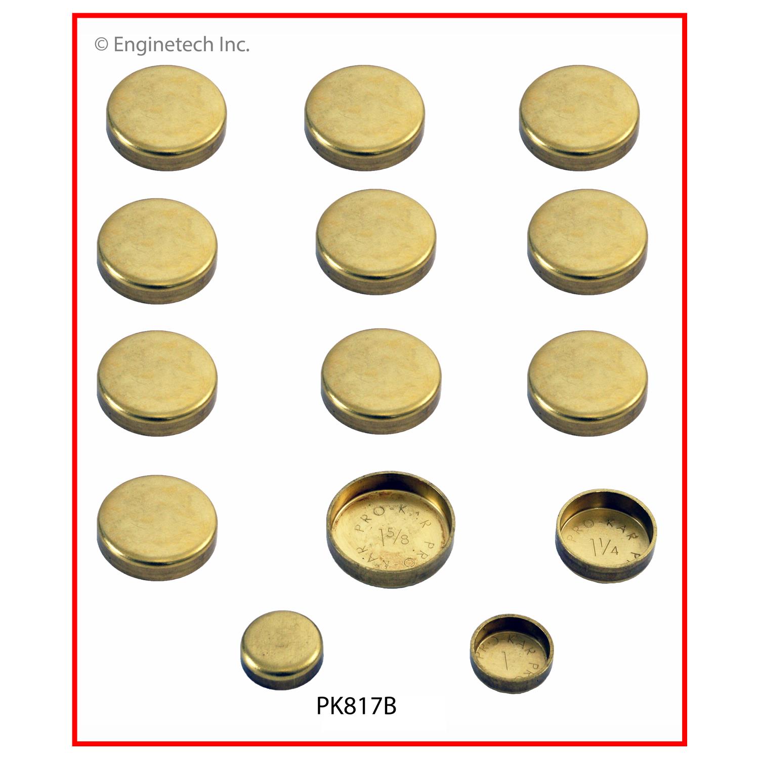 Enginetech PK817B Expansion Plug Kit