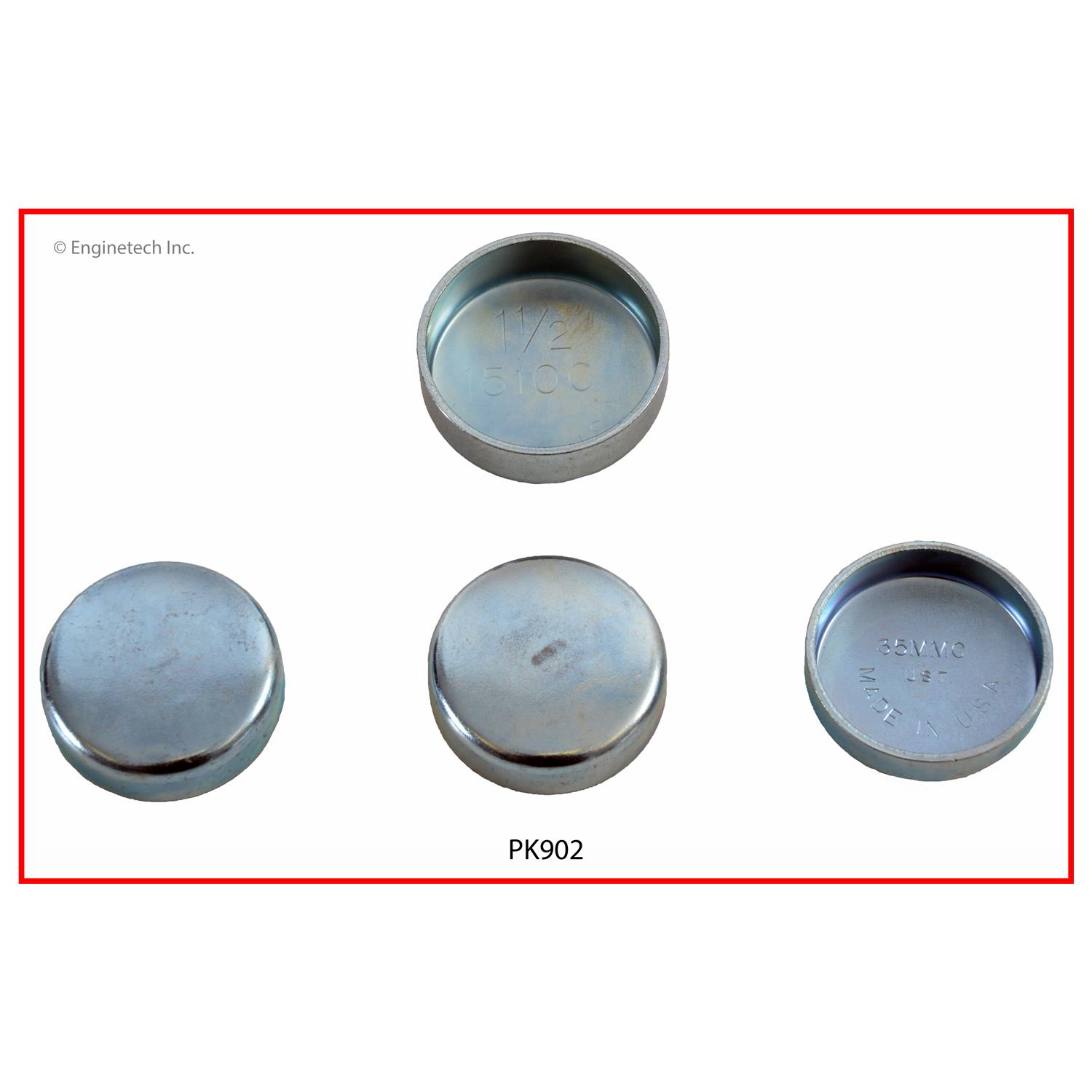 Enginetech PK902 Expansion Plug Kit