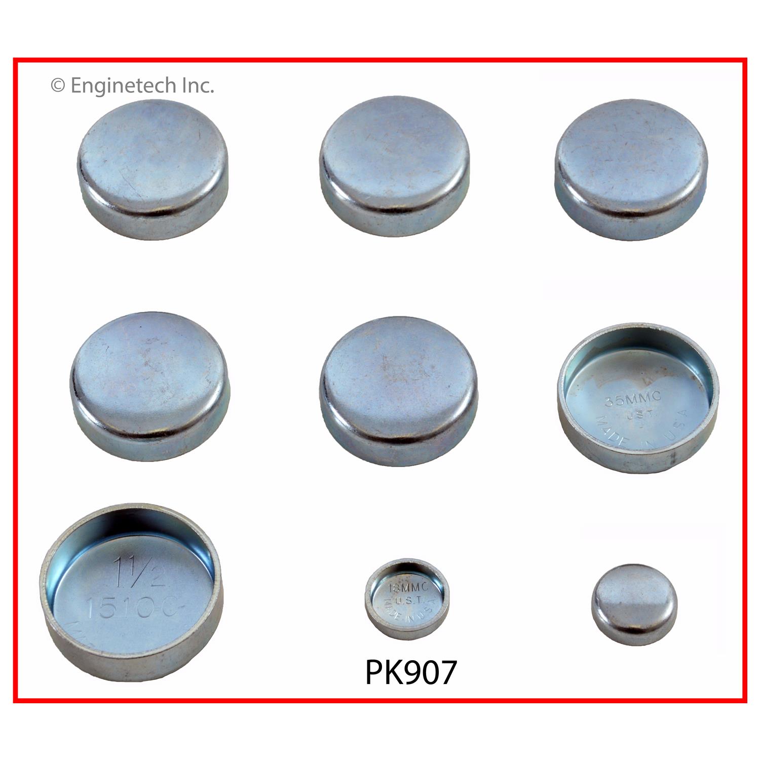 Enginetech PK907 Expansion Plug Kit