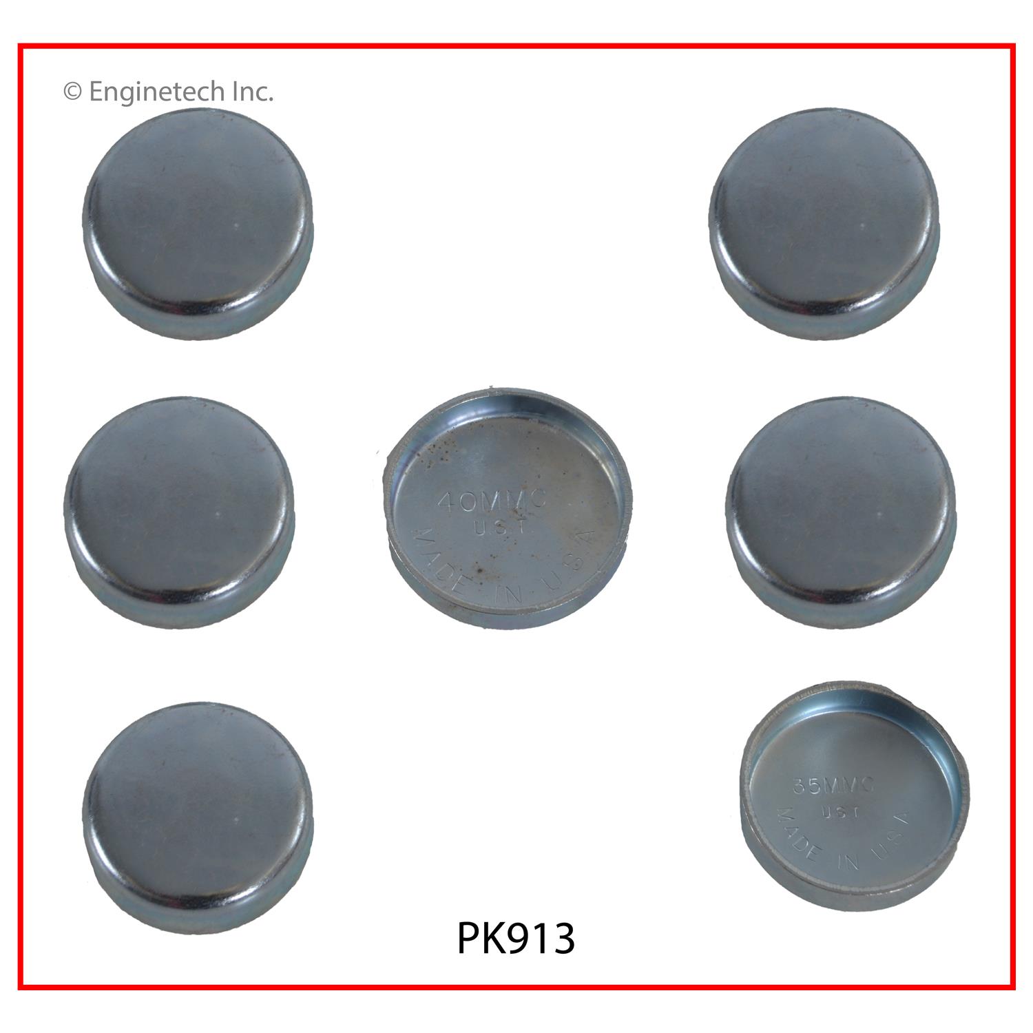 Enginetech PK913 Expansion Plug Kit