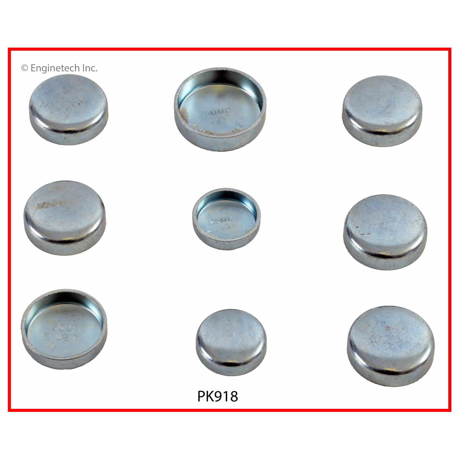 Enginetech PK918 Expansion Plug Kit