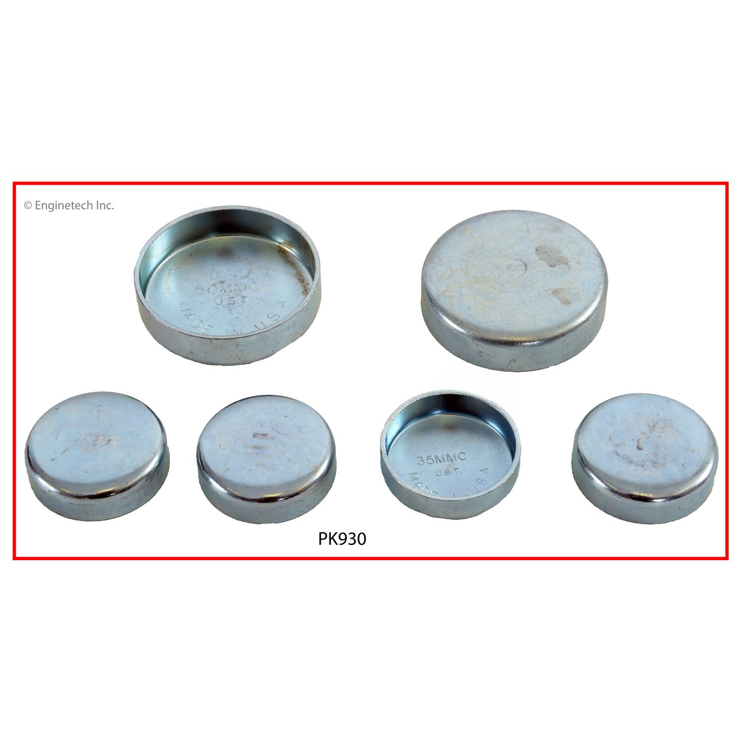 Enginetech PK930 Expansion Plug Kit