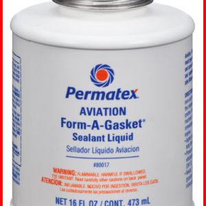 Enginetech PX80017 Aviation Form-a-gasket. 16 oz. Bottle.