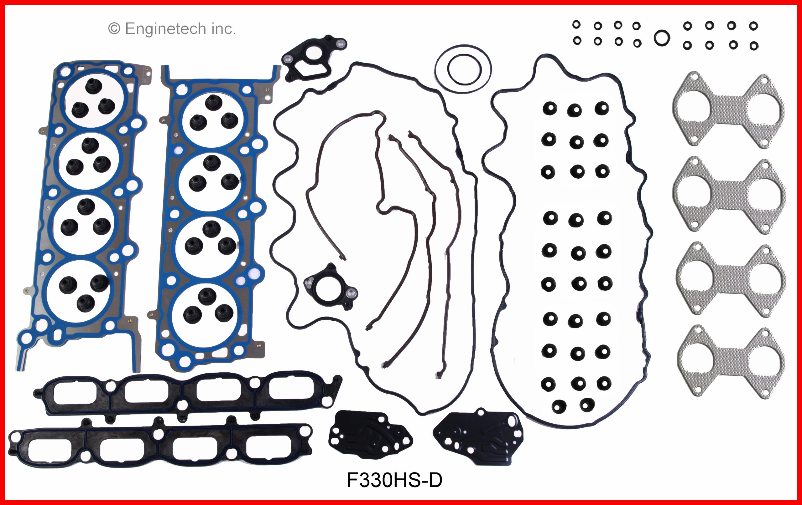 Enginetech RCF330GP-STD Engine Recon Kit