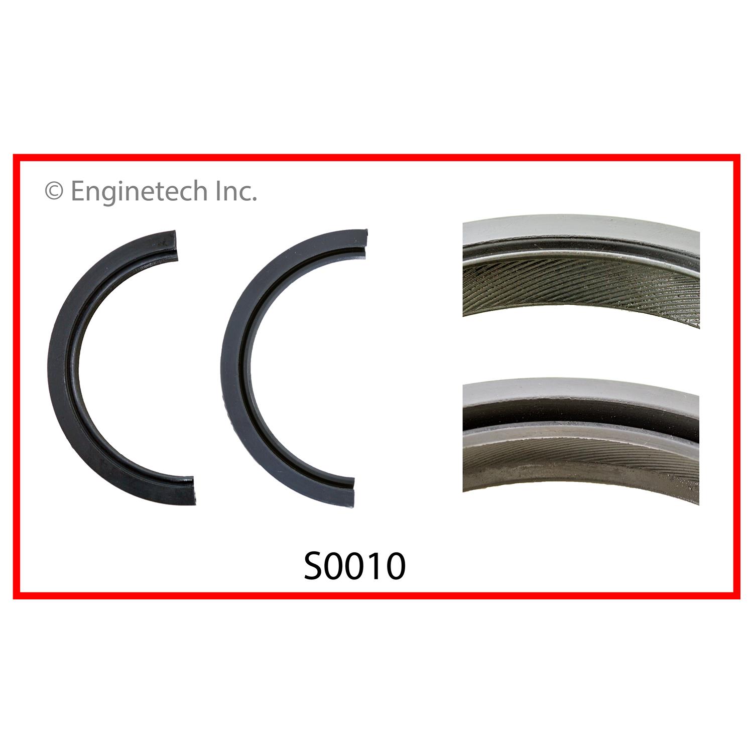 Enginetech S0010 Rear Main Seal