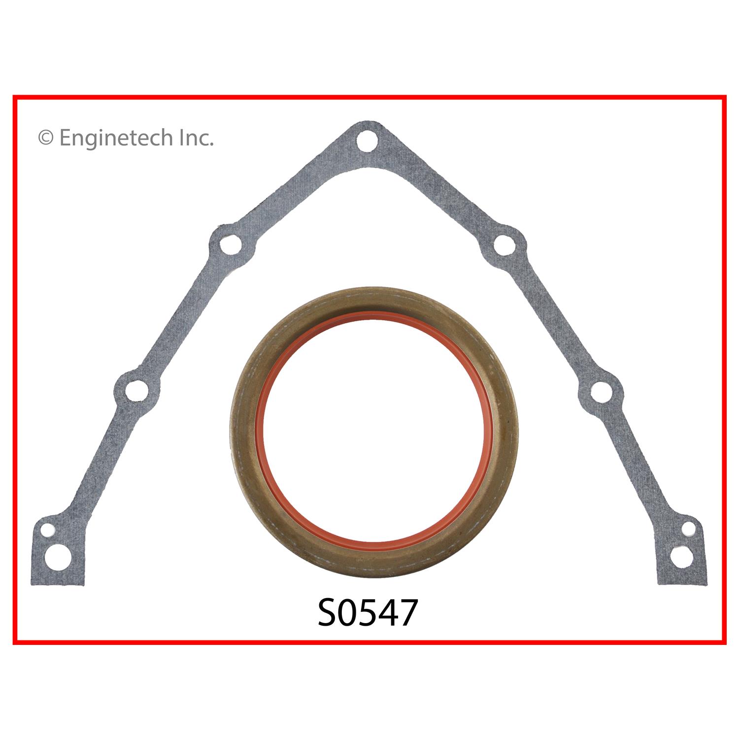 Enginetech S0547 Rear Main Seal