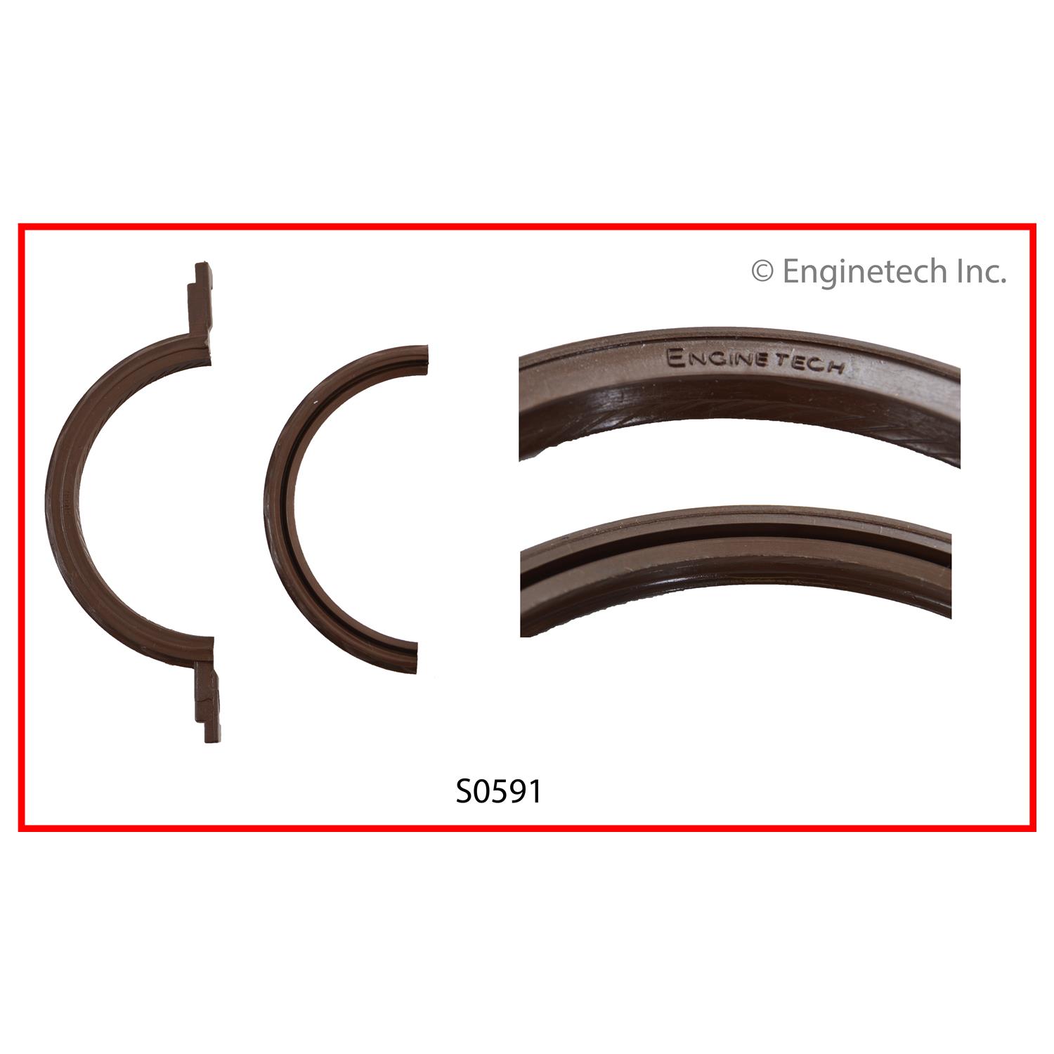 Enginetech S0591 Rear Main Seal