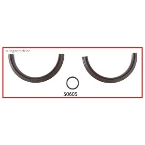 Enginetech S0605 Rear Main Seal