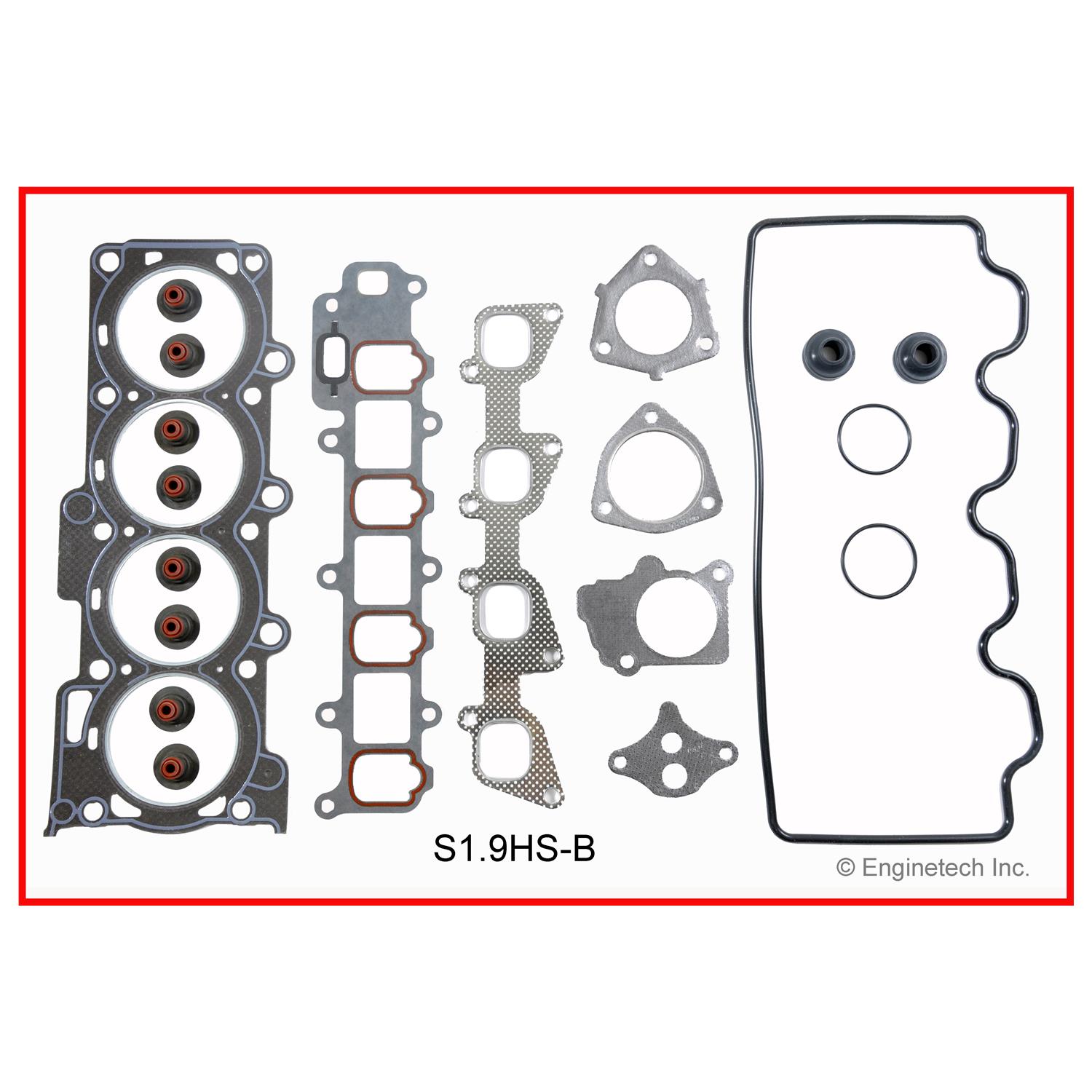 Enginetech S1.9HS-BWB Gasket Set - Head