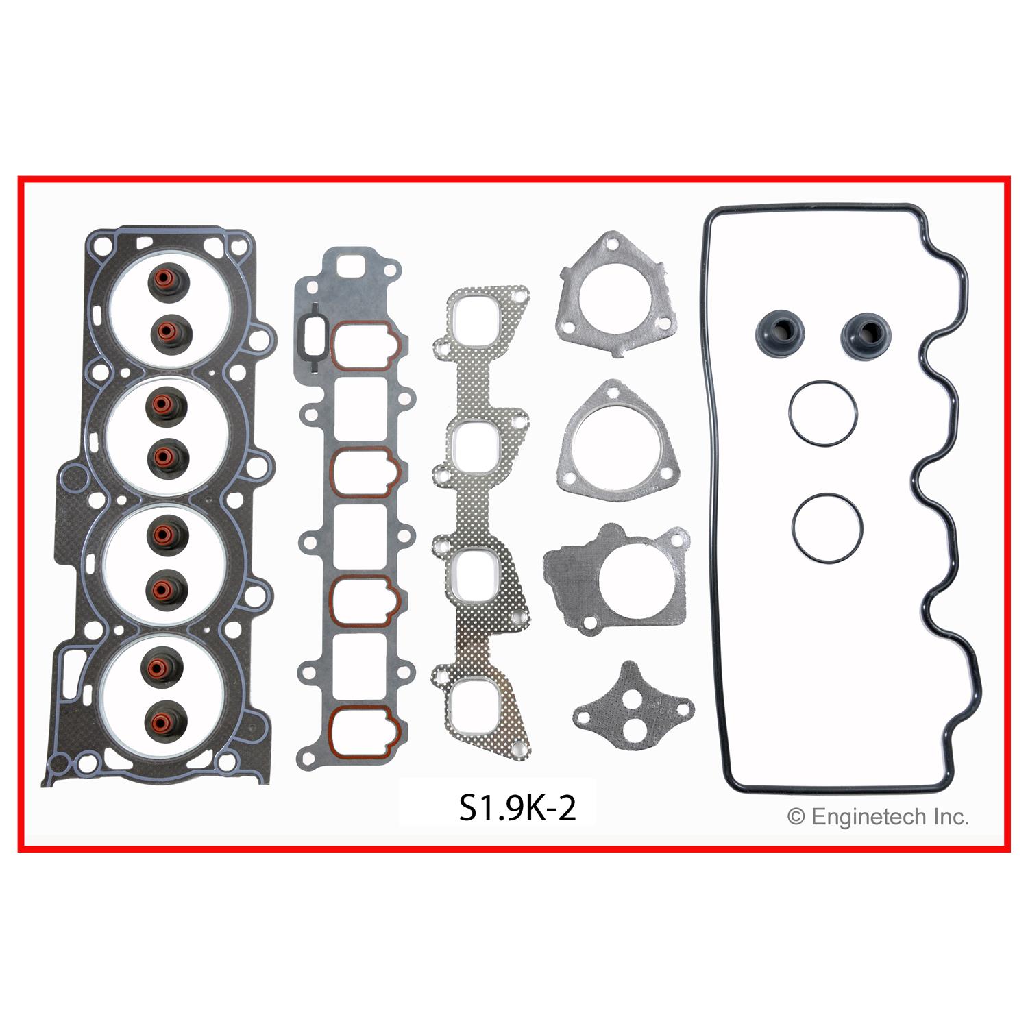 Enginetech S1.9K-2 Gasket Set - Full