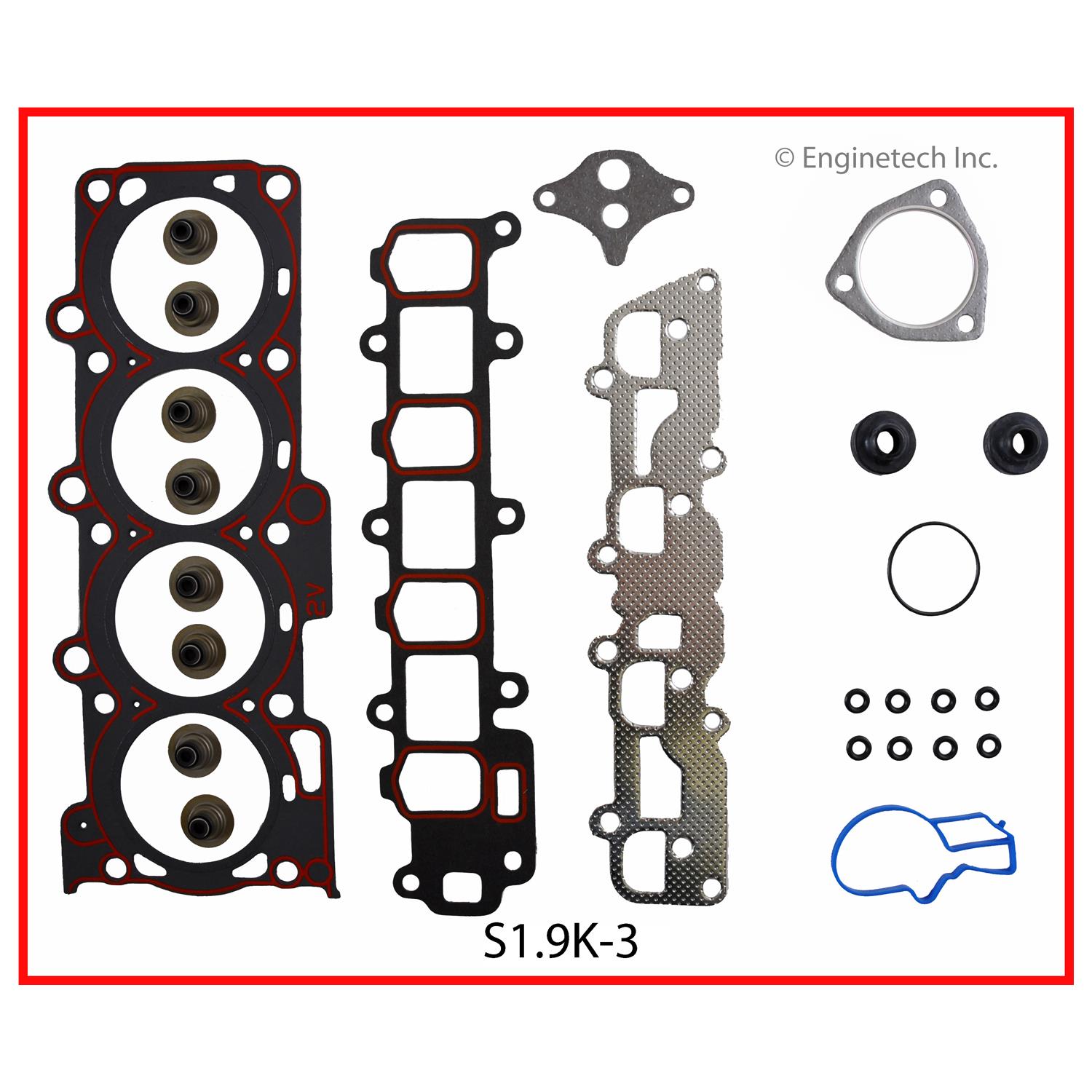 Enginetech S1.9K-3 Gasket Set - Full