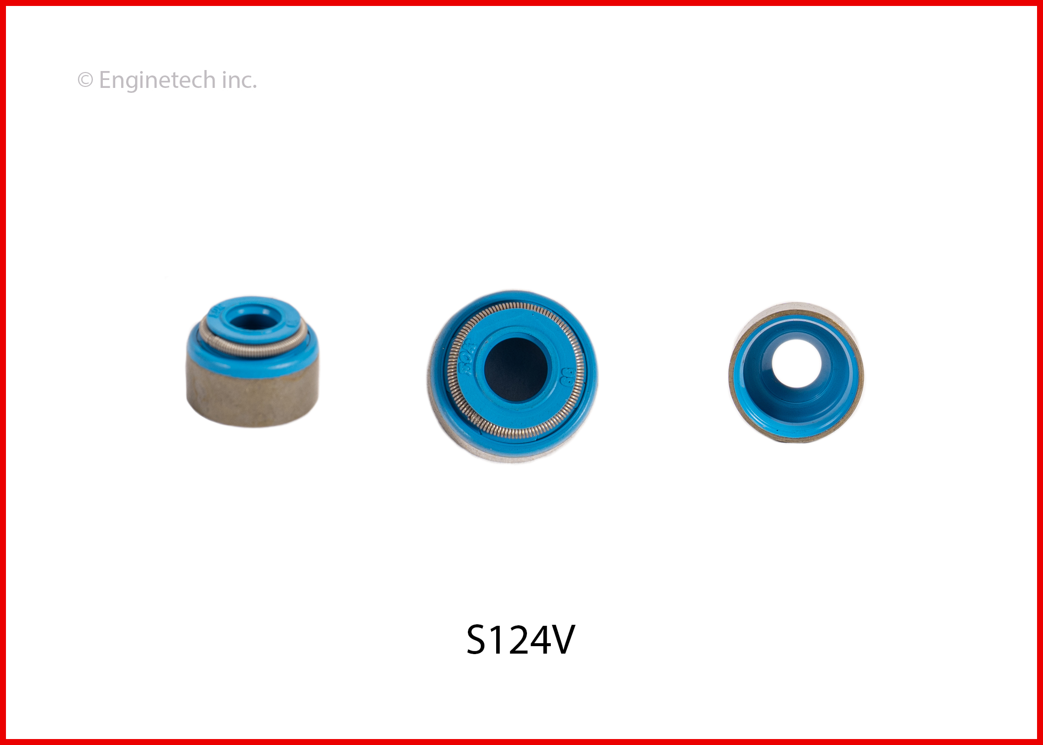 Enginetech S124V-25 Valve Seal - Positive