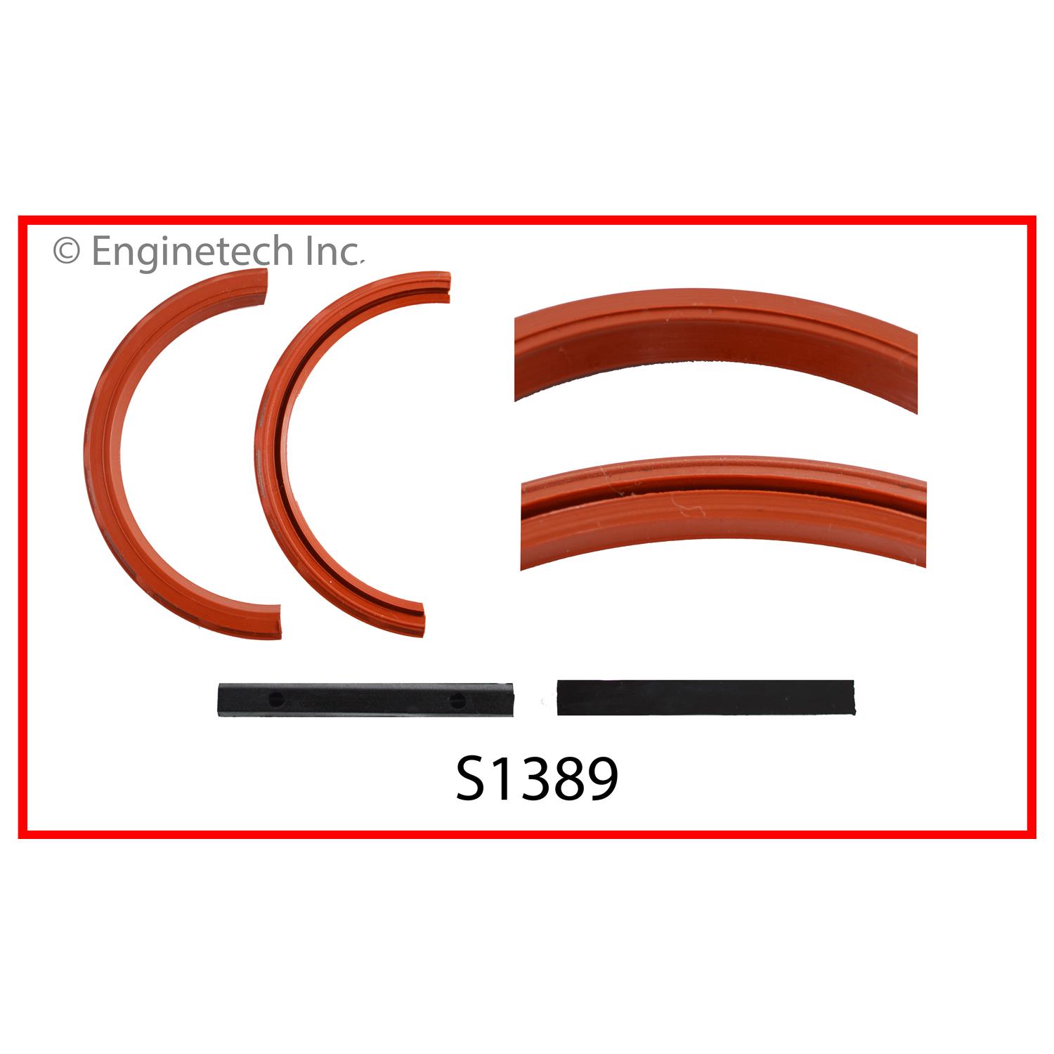 Enginetech S1389 Rear Main Seal