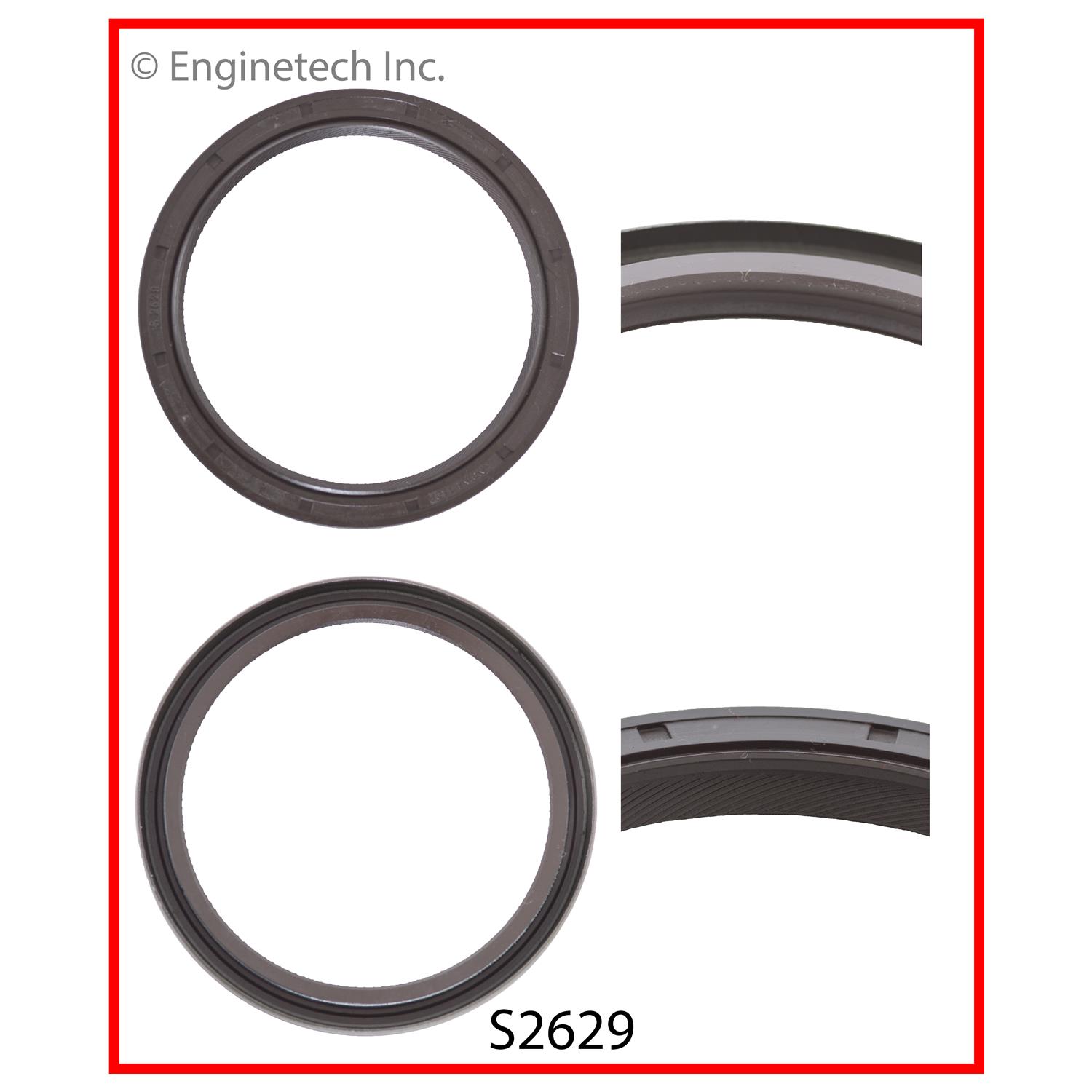 Enginetech S2629 Rear Main Seal