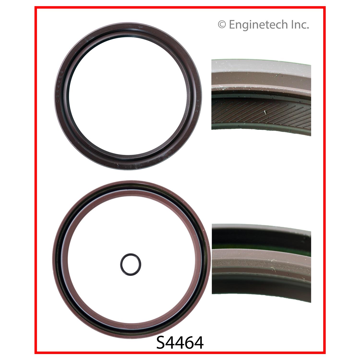 Enginetech S4464 Rear Main Seal