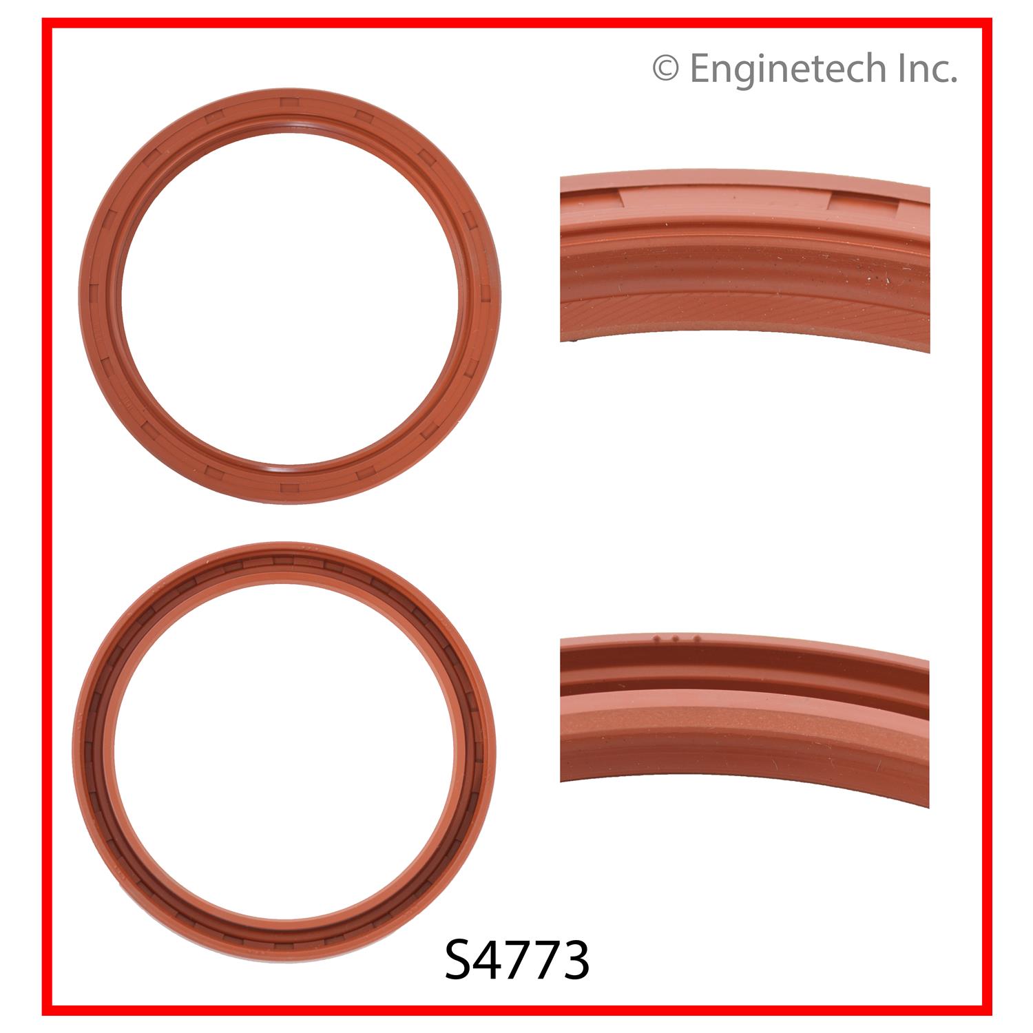 Enginetech S4773 Rear Main Seal