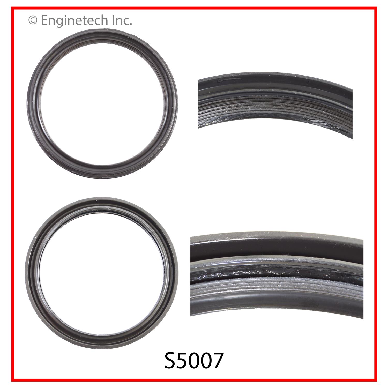 Enginetech S5007 Rear Main Seal